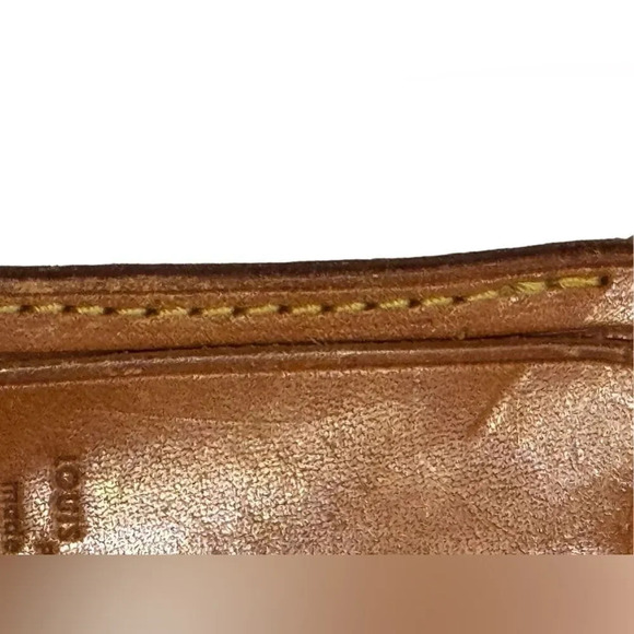 Authenticated Louis Vuitton Vintage Luggage tag large size with poignet - Picture 6 of 14